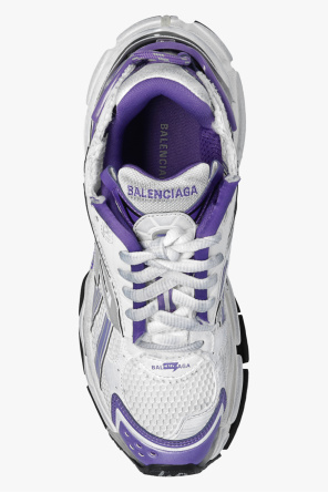 White and purple balenciaga clearance runners